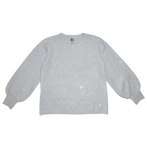 Anne Klein Women's Sparkly Sequin Knit Sweater, Size S NWT.